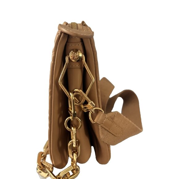 Louis Vuitton Coussin PM Camel Bag Monogram Lambskin Leather Gold Chain Purse - Picture 11 of 16